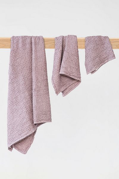 MagicLinen 3-Piece Waffle Towel Set