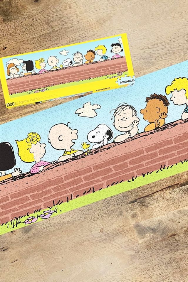 Peanuts Characters 1000 Piece Slim Jigsaw Puzzle #1