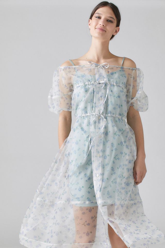 open lace back dress Stripe Organza Gown – BCBGMAXAZRIA