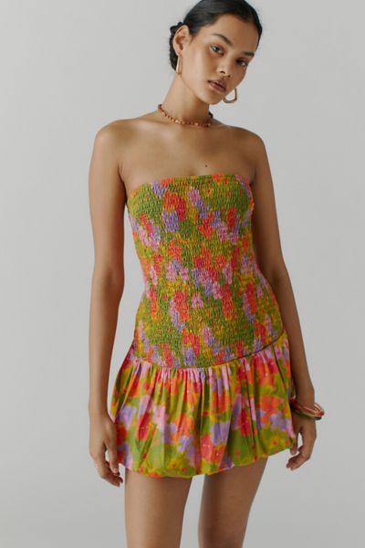 Urban outfitters smocked outlet dress