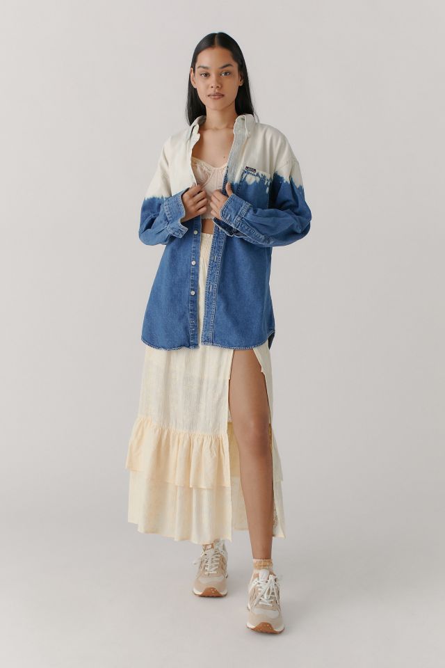 Urban Renewal Remade Bleached Chambray Shirt #1