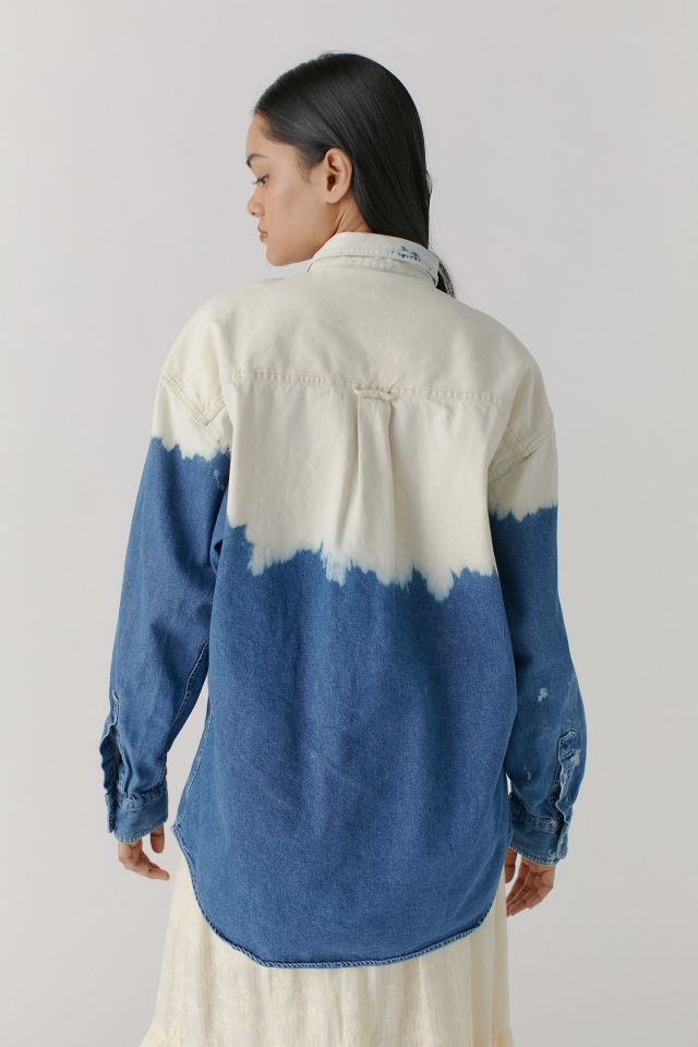 Urban Renewal Remade Bleached Chambray Shirt #2