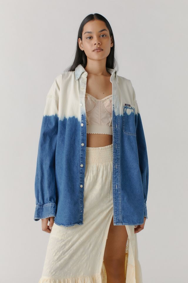 Urban Renewal Remade Bleached Chambray Shirt #3