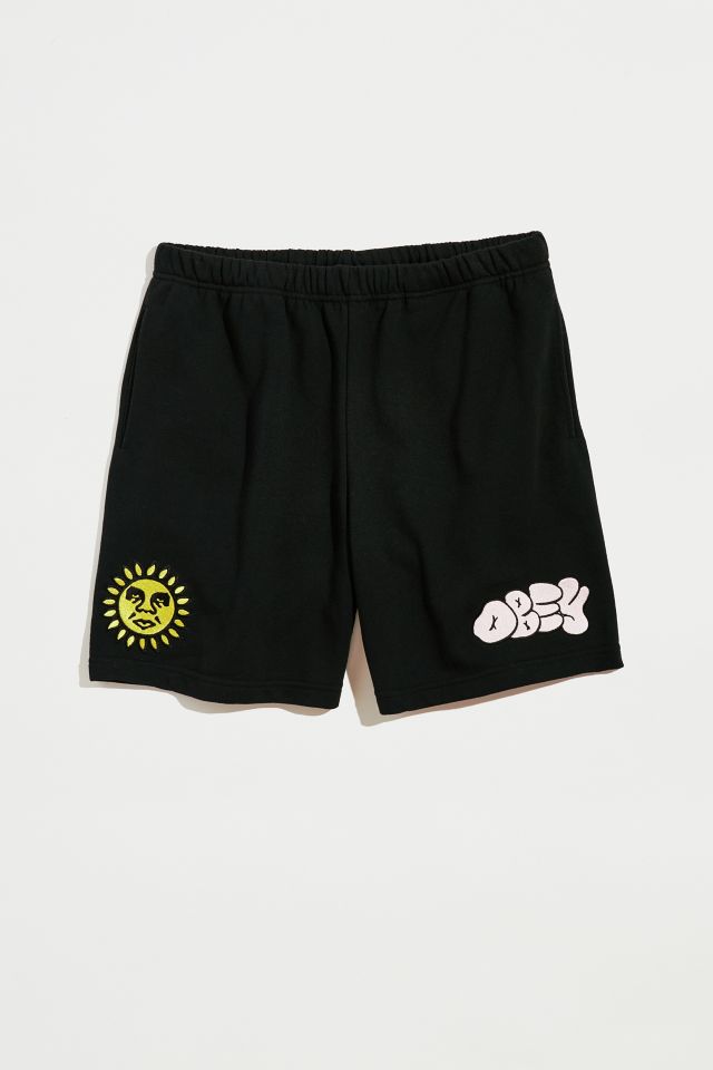 OBEY Bubble Graphic Sweat Short | Urban Outfitters