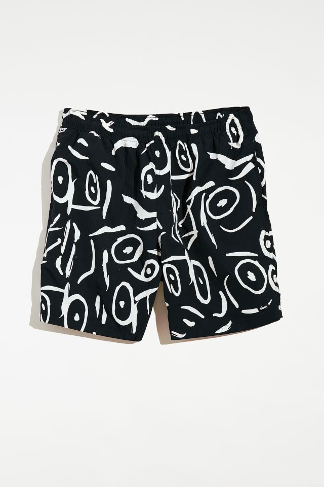 Obey leopard cheap easy shorts