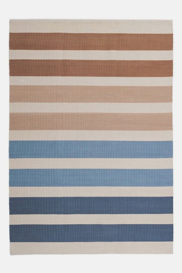 Revival Marching Organic Cotton Washable Flatweave Rug Urban Outfitters
