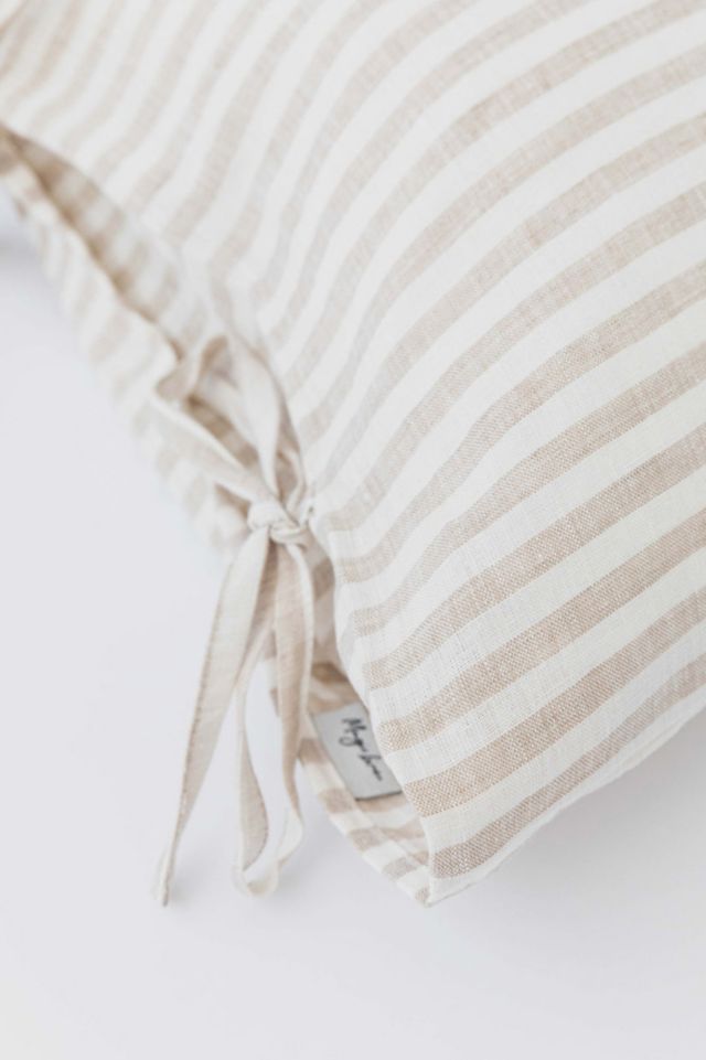 MagicLinen Linen Pillowcase With Ties #1