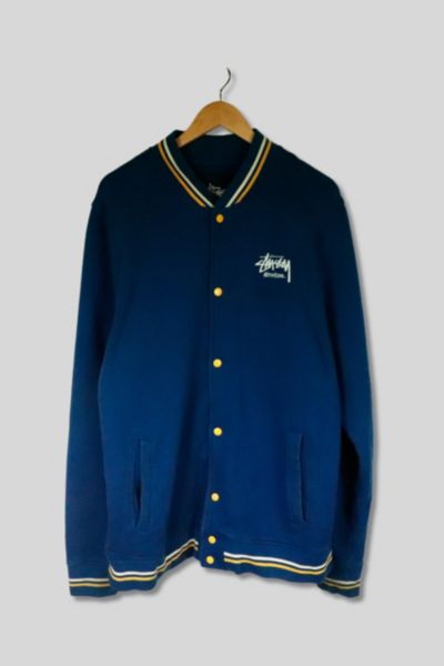 stussy vintage varsity jacket