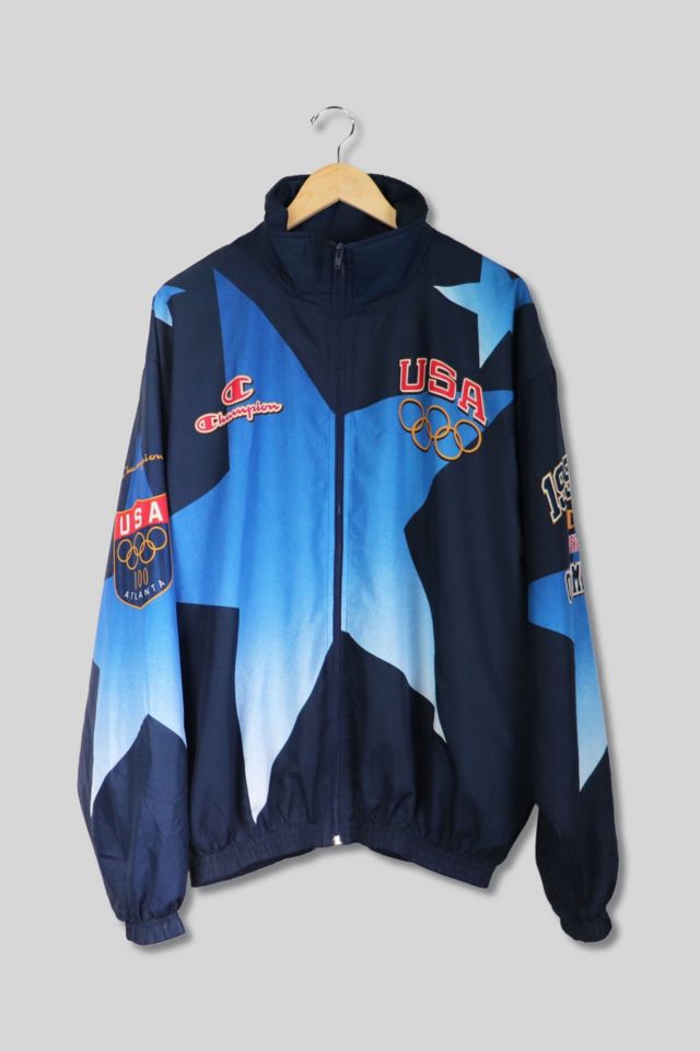 Vintage Champion 1996 Olympics Jacket Urban Outfitters