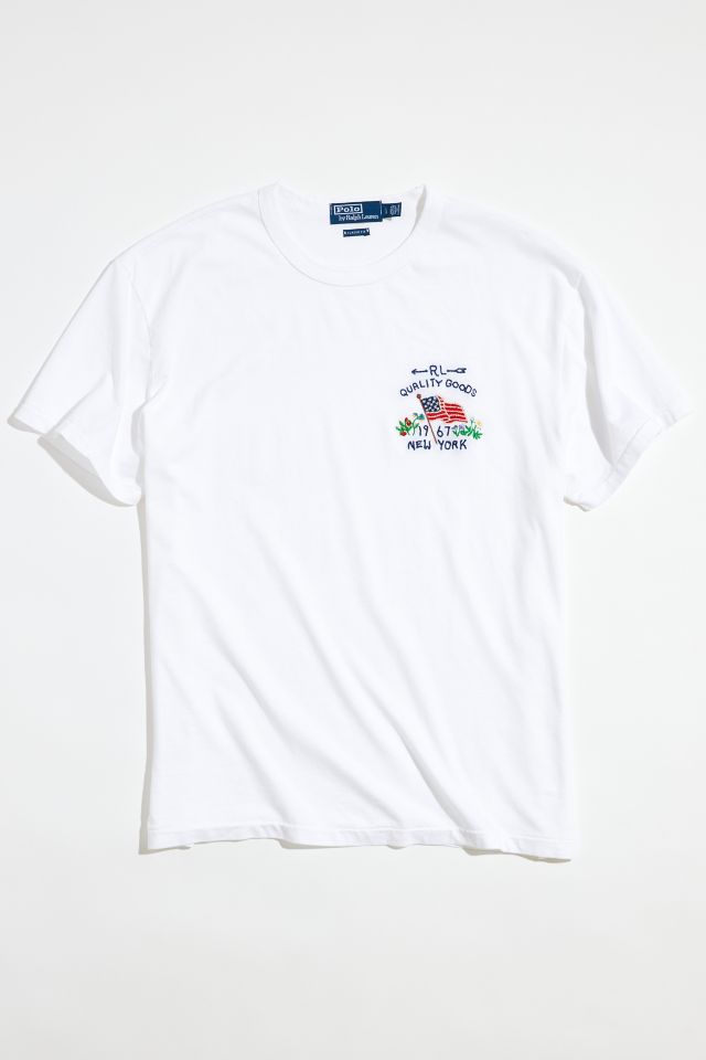 Polo Ralph Lauren Americana Icon Tee | Urban Outfitters