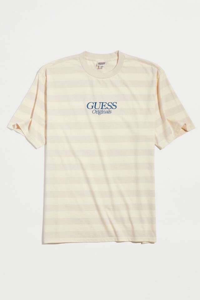 GUESS Originals Striped T-Shirt | Urban Outfitters