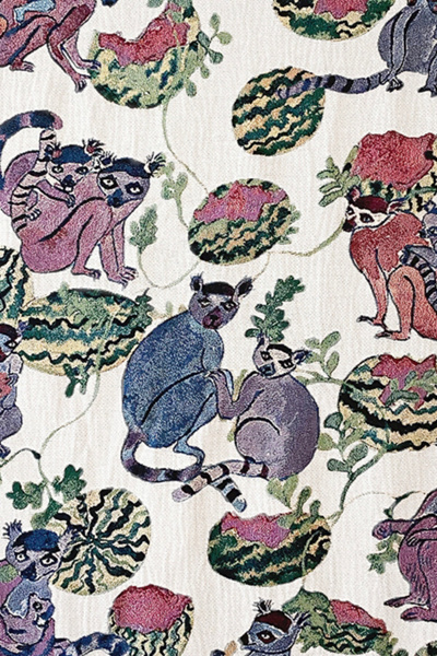 Olivia Wendel Lemurs Blanket - Thumbnail 4