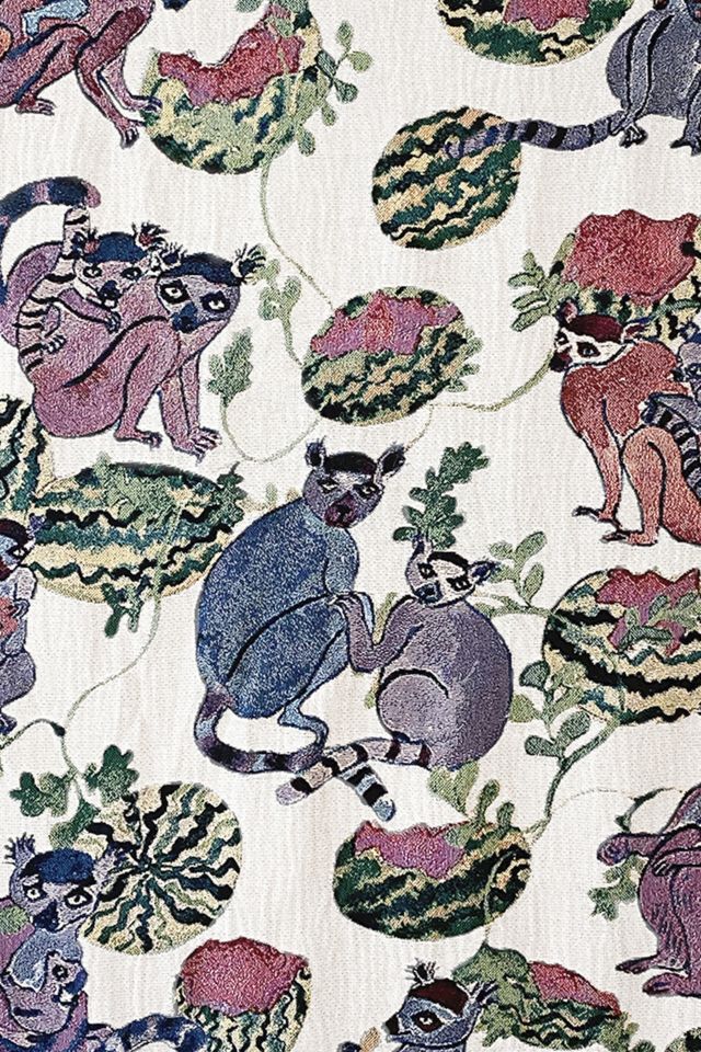 Olivia Wendel Lemurs Blanket
