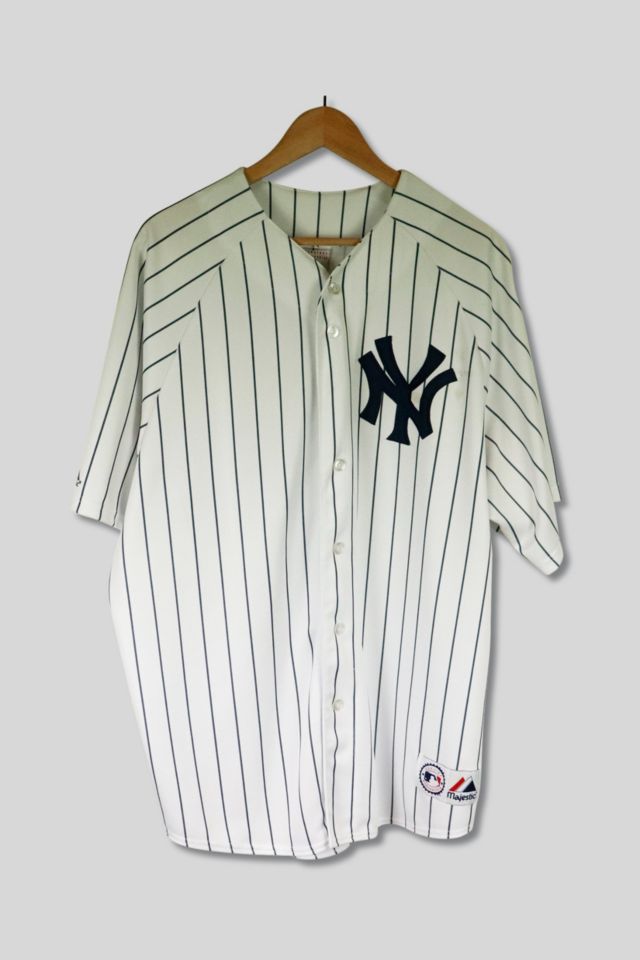 Vintage MLB New York Yankees Johnny Damon Majestic Jersey