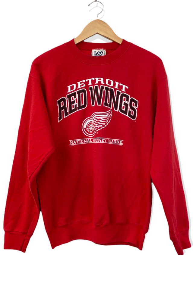 Vintage Detroit Red Wings Sweatshirt Urban Outfitters