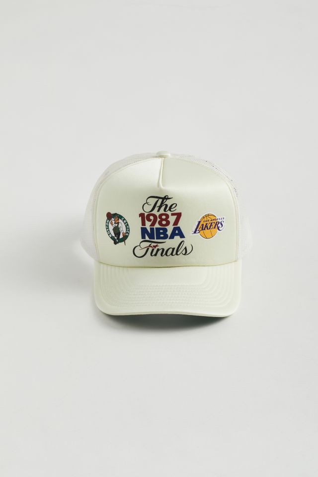 Mitchell & Ness 1987 NBA Finals Trucker Hat #1