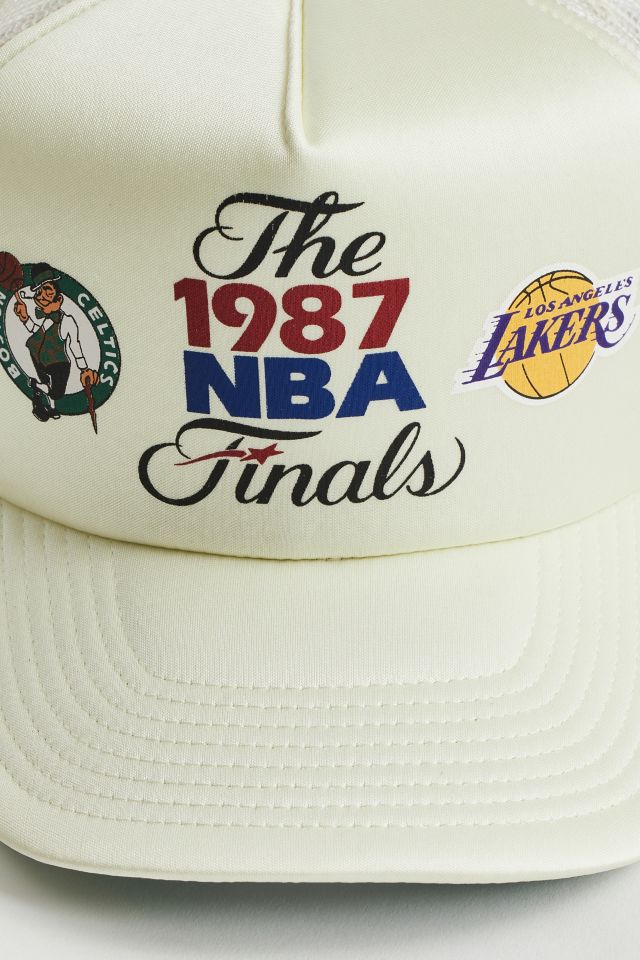 Mitchell & Ness 1987 NBA Finals Trucker Hat #2