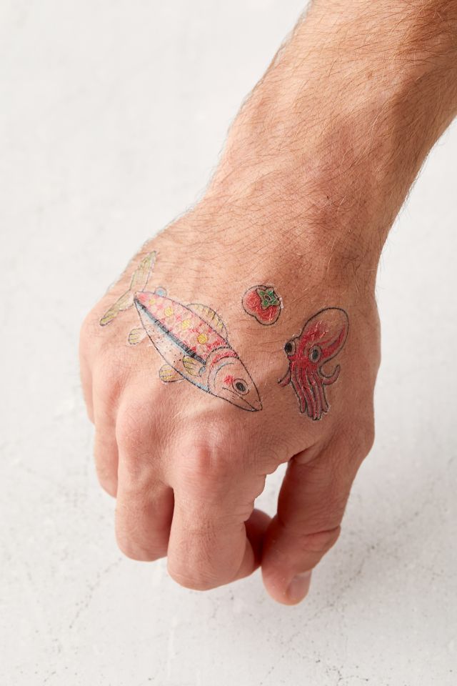 Tattly Menagerie Tattoo Sheet #2
