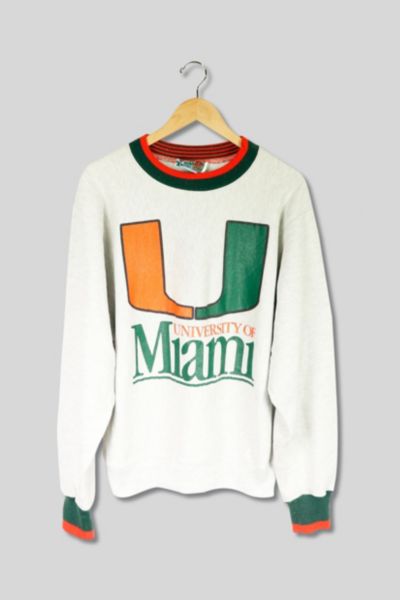 University of miami crewneck sale