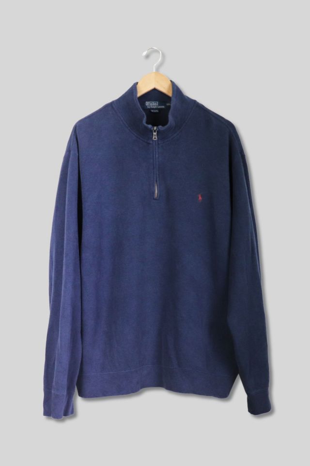 Vintage Polo Ralph Lauren Quarter Zip Sweatshirt | Urban Outfitters