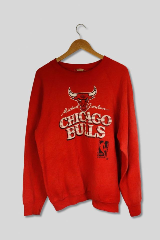 Vintage NBA Michael Jordan Chicago Bulls Crew Neck Sweatshirt | Urban ...