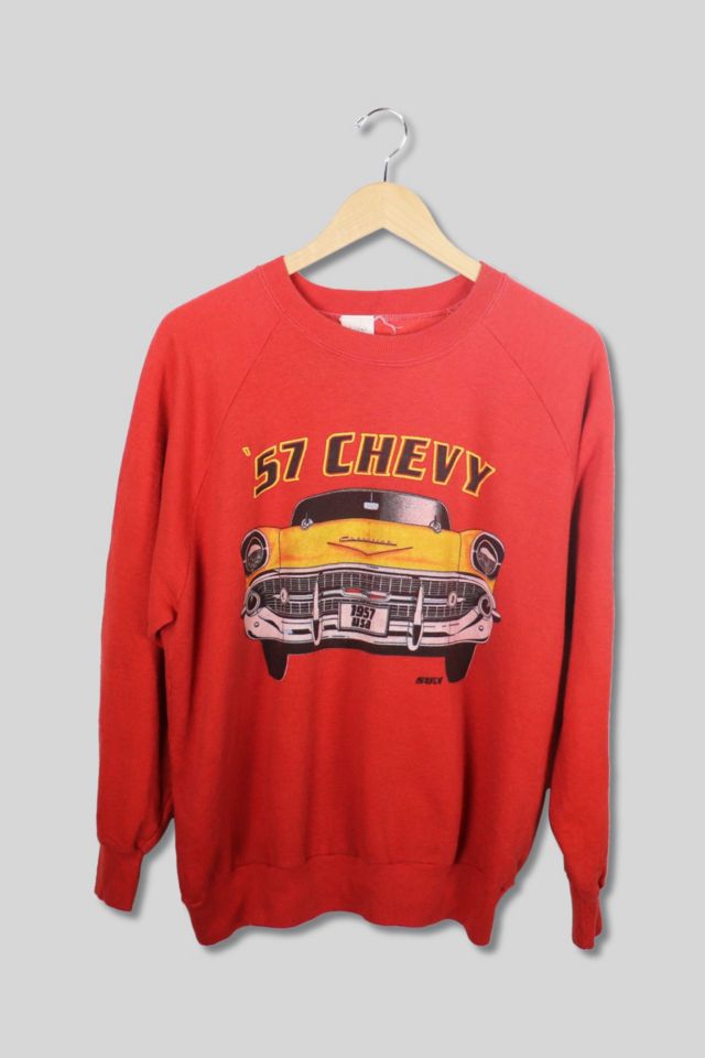 Chevy crew clearance neck sweatshirt