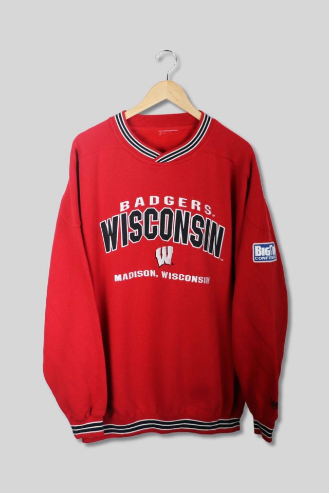 Vintage Wisconsin Badgers Madison Crewneck Sweatshirt | Urban Outfitters