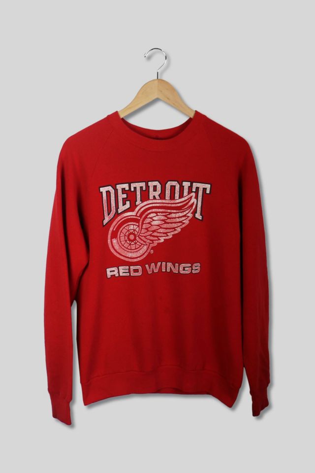 Vintage Detroit Red Wing Sweatshirt T-shirt Detroit Wing 