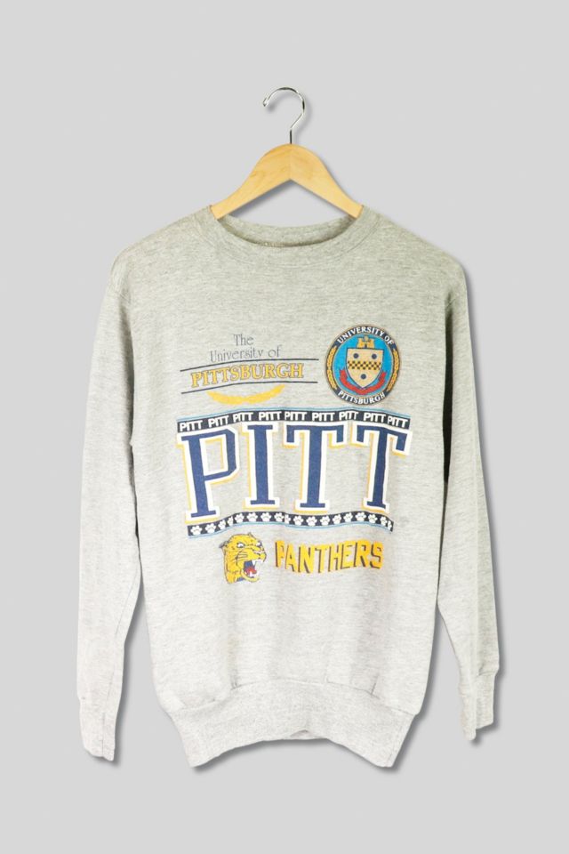 Vintage University Of Pittsburgh Crewneck Sweatshirt Urban Outfitters