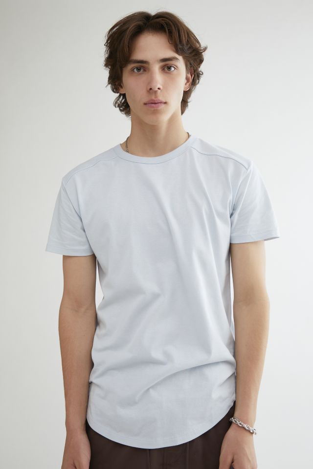 Standard Cloth Modern Long & Loose Scoop Neck Tee | Urban Outfitters