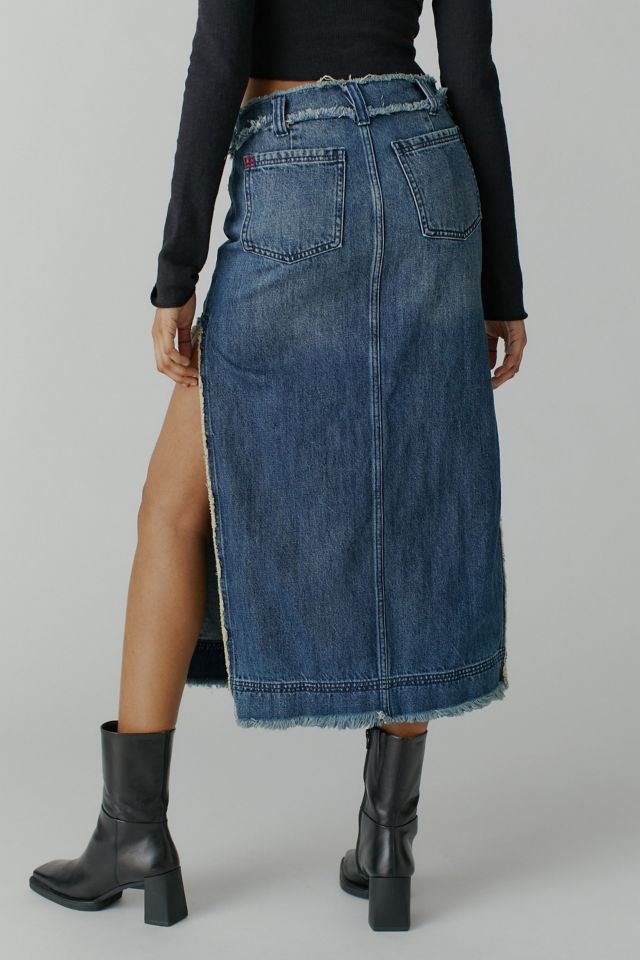 BDG Holly Denim Midi Skirt #1