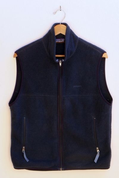 Vintage Patagonia Synchilla Polar Fleece Zip Front Vest | Urban Outfitters