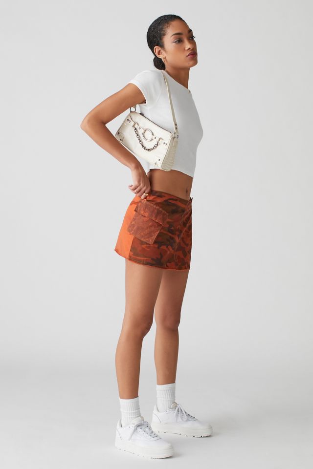 UO Scarlet Camo Mini Skirt #1