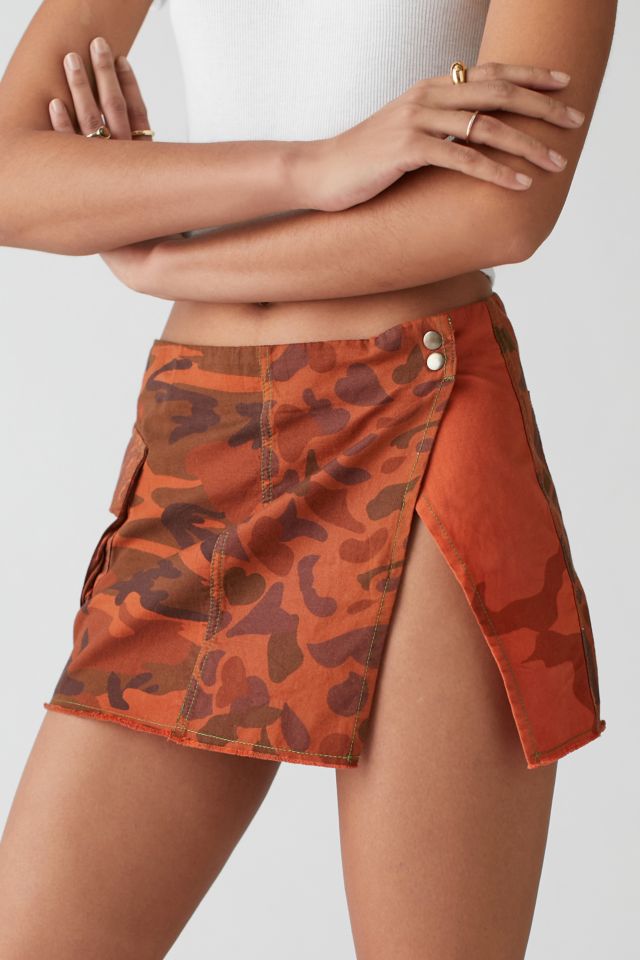 UO Scarlet Camo Mini Skirt #3