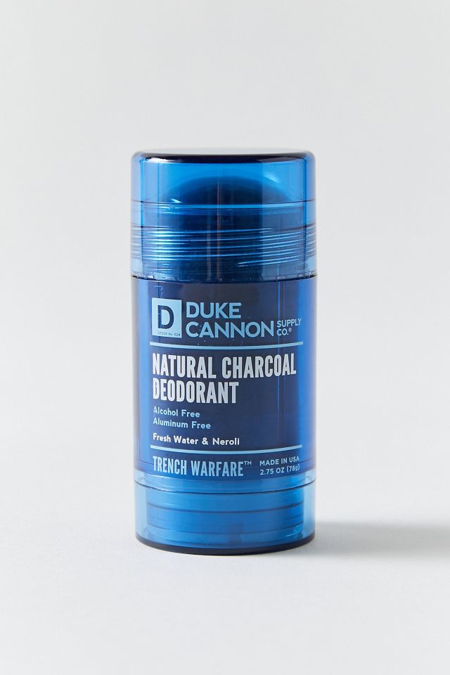 Duke Cannon Supply Co. Trench Warfare Natural Charcoal Deodorant