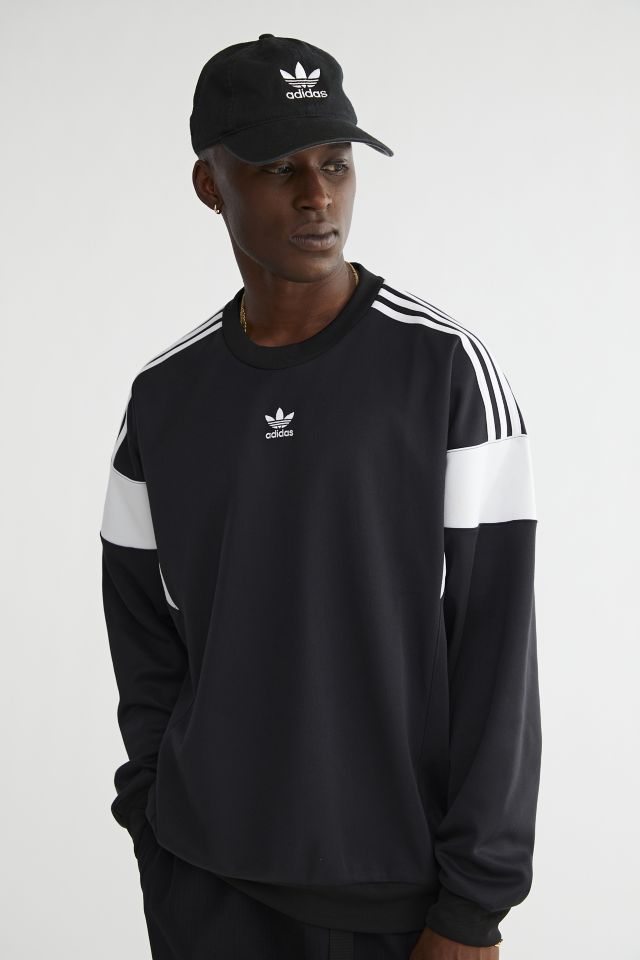 adidas originals challenger colour block crew sweatshirt junior