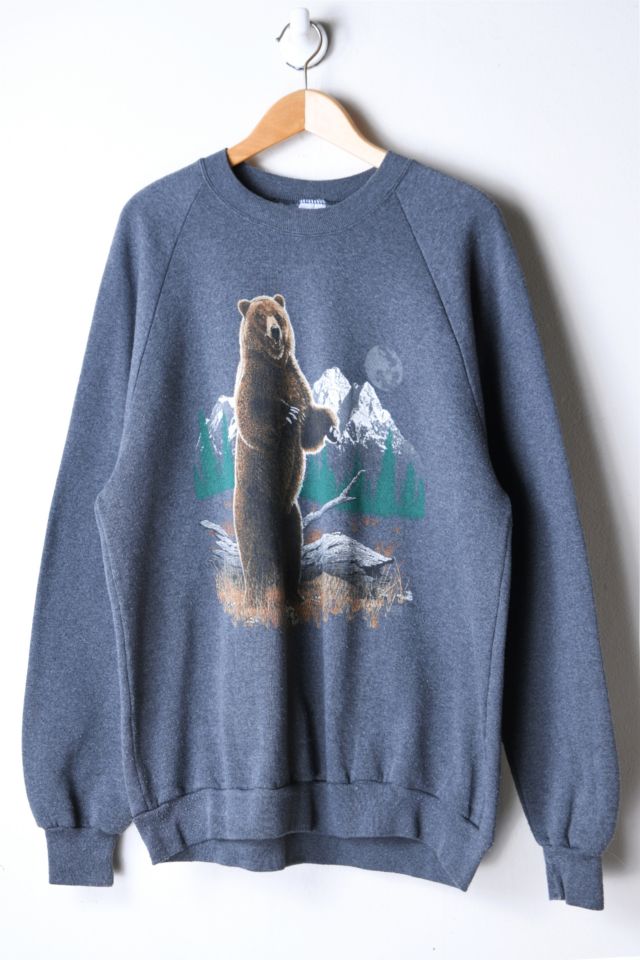 Grizzly deals bear sweatshirt