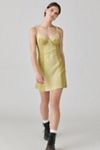 felicity eyelet bustier mini dress Urban Outfitters Felicity Eyelet Underwired Bustier Mini Dress, Size Large