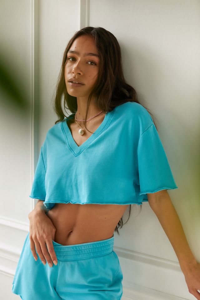 Out From Under Jody V-Neck Cropped Top #3