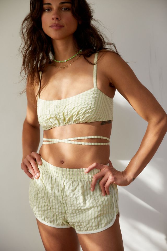 Out From Under Mia Seersucker Bra Top #3