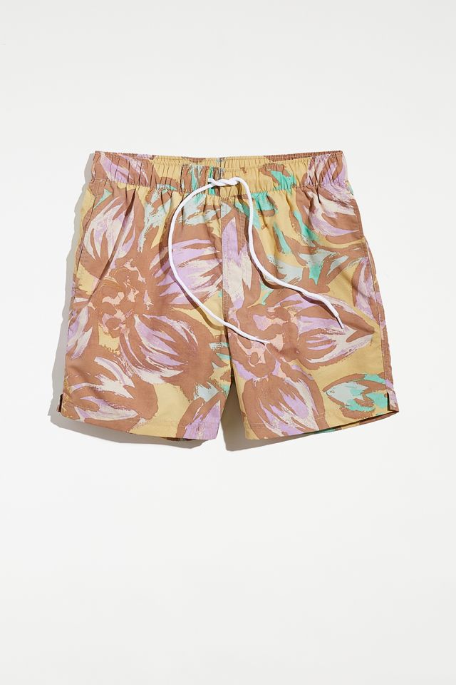UO Painted Floral Swim Short | Urban Outfitters