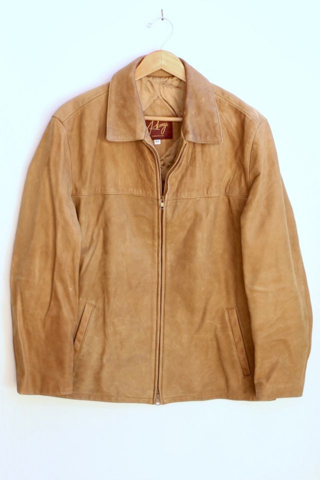 Remy mens leather on sale jacket