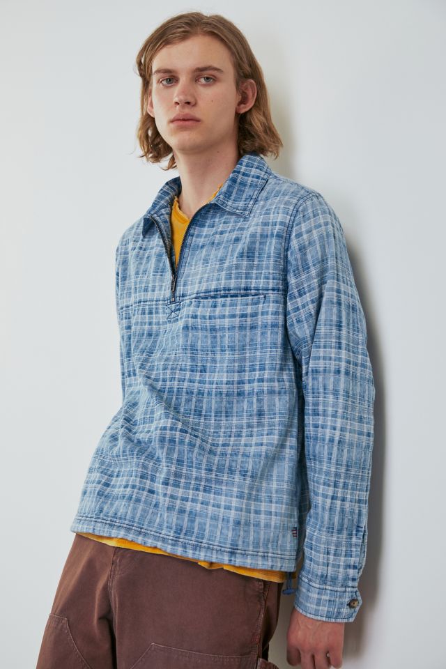 BDG James Jacquard Popover Shirt | Urban Outfitters