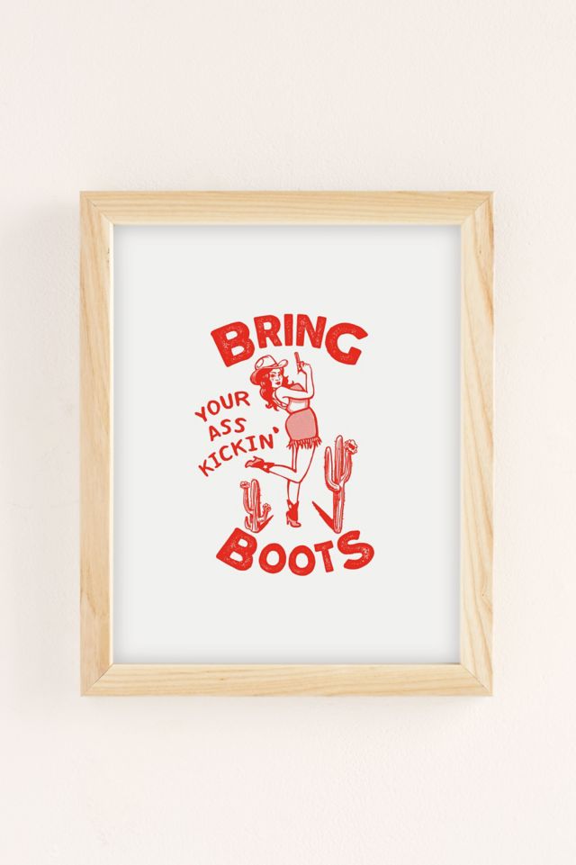 L'Impression d'Art The Whiskey Ginger Bring Your A** Kicking Boots #1