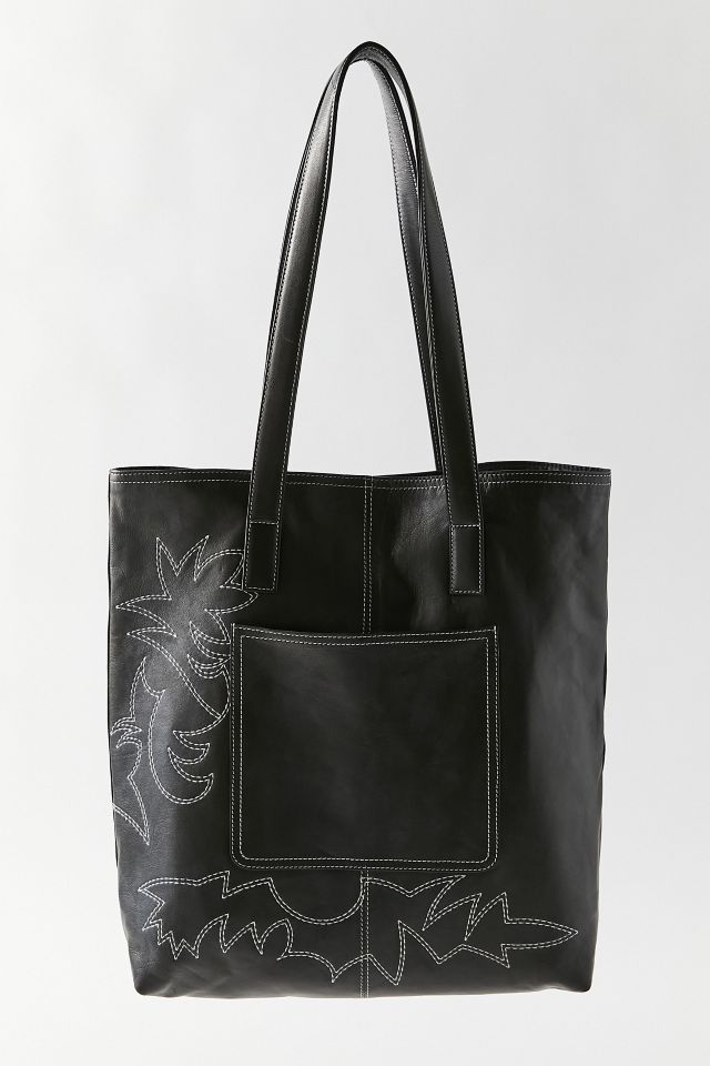 Western Leather Tote Bag Urban Outfitters Canada