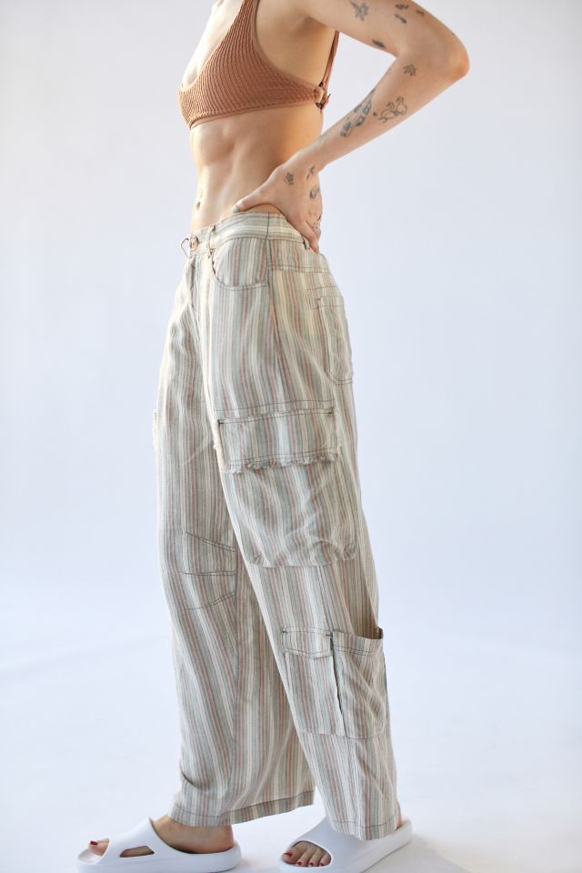 Pantalon Cargo en Lin Alexandra UO #1