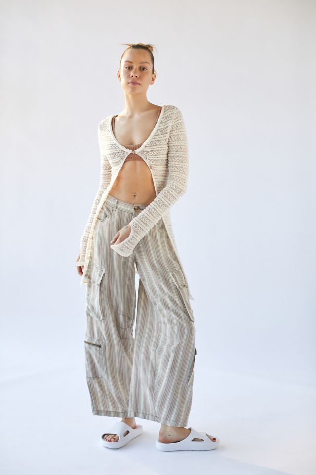 Pantalon Cargo en Lin Alexandra UO #4