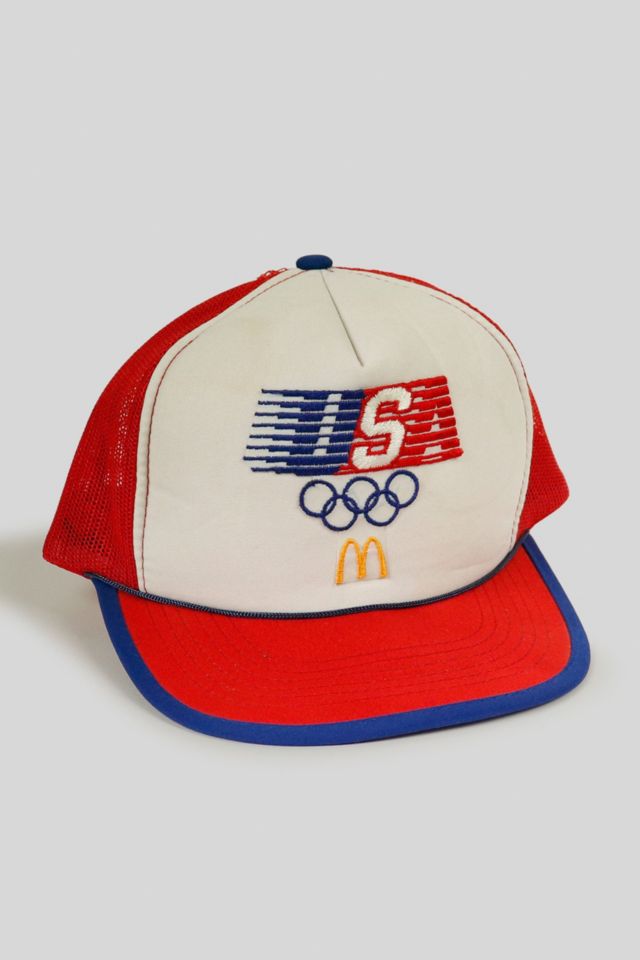 Vintage 1984 USA Olympics McDonalds Snapback Trucker Hat | Urban