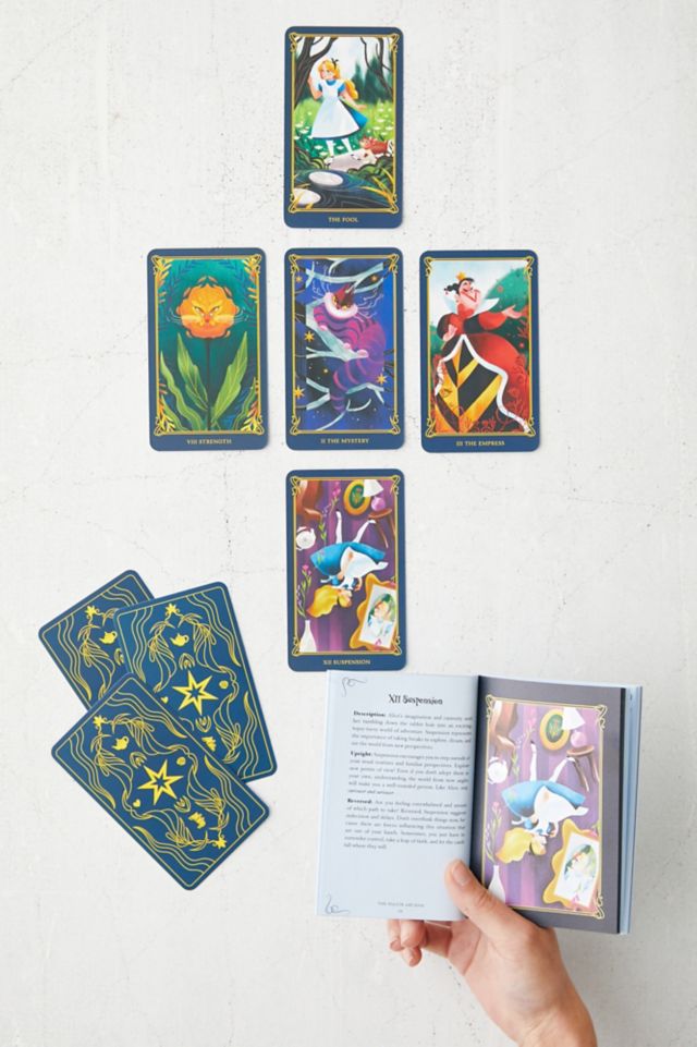 Alice in Wonderland Tarot Deck and Guidebook disney 