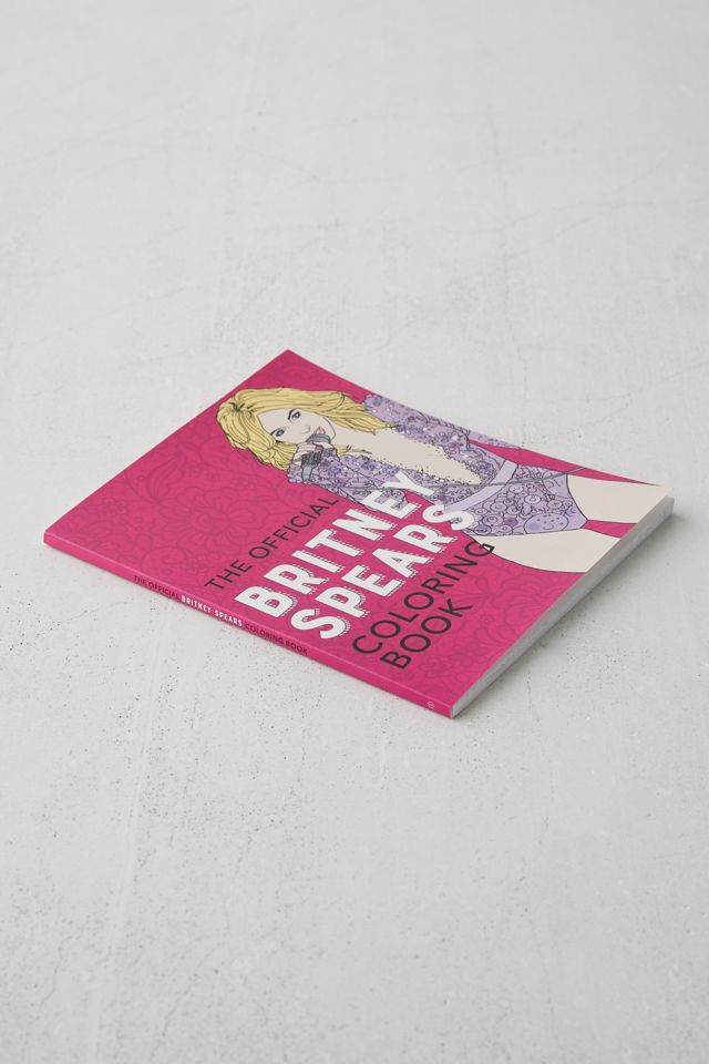 The Official Britney Spears Coloring Book By Ulysses Press #4